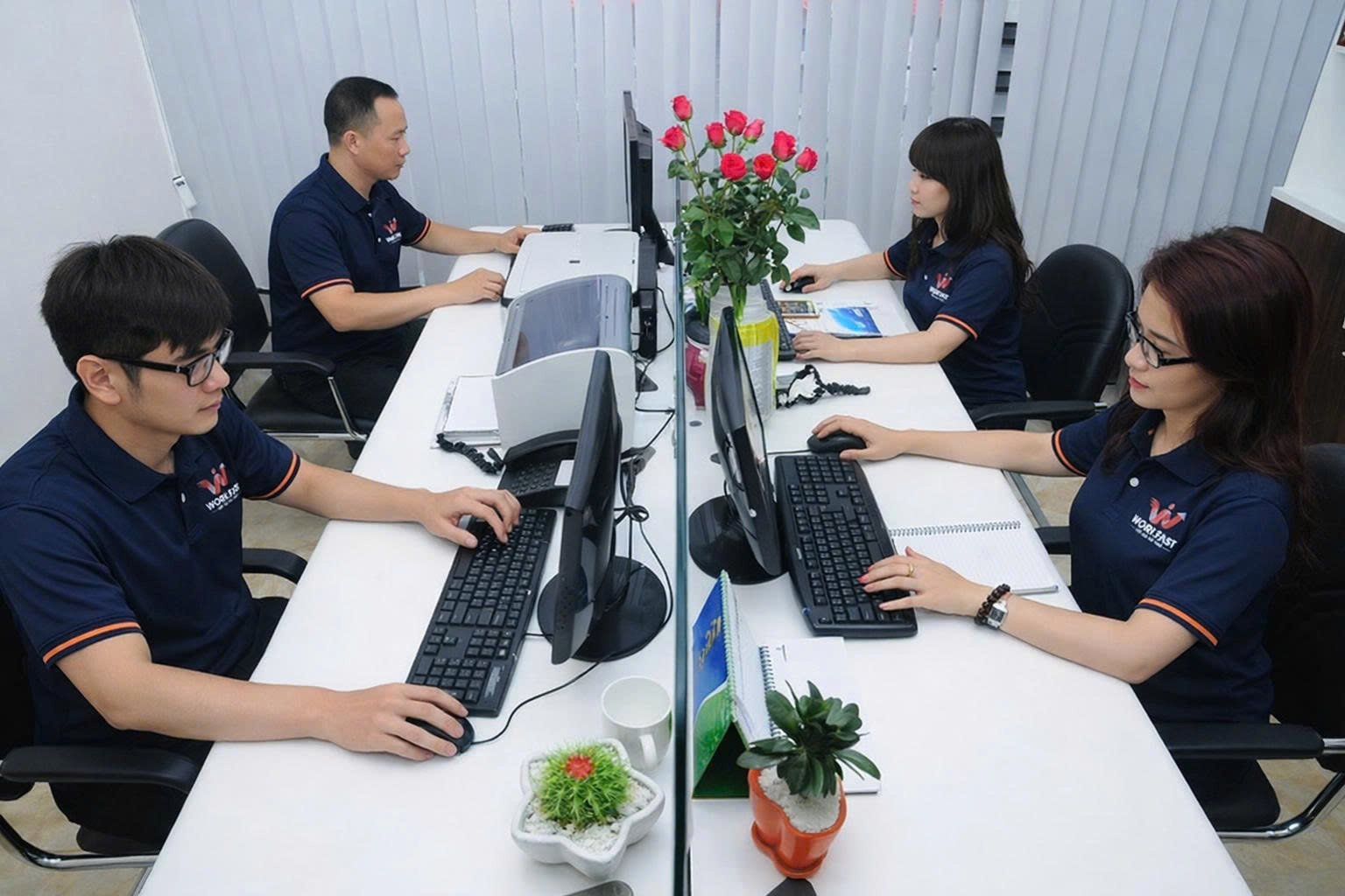 Đội ngũ Workfast — văn phòng TP.HCM